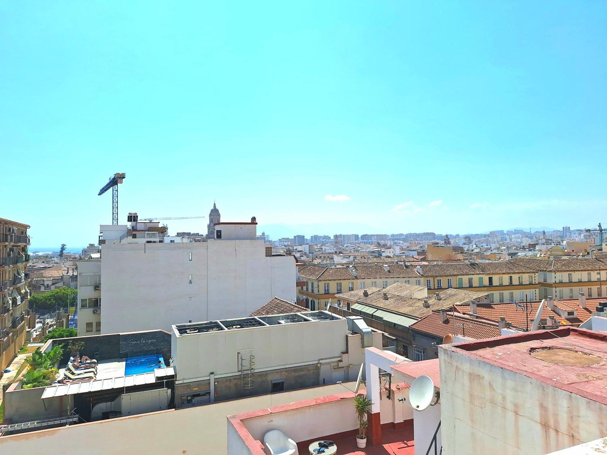 Malaga Centre Rooftop Terrace With Panoramic Views Eksteriør bilde